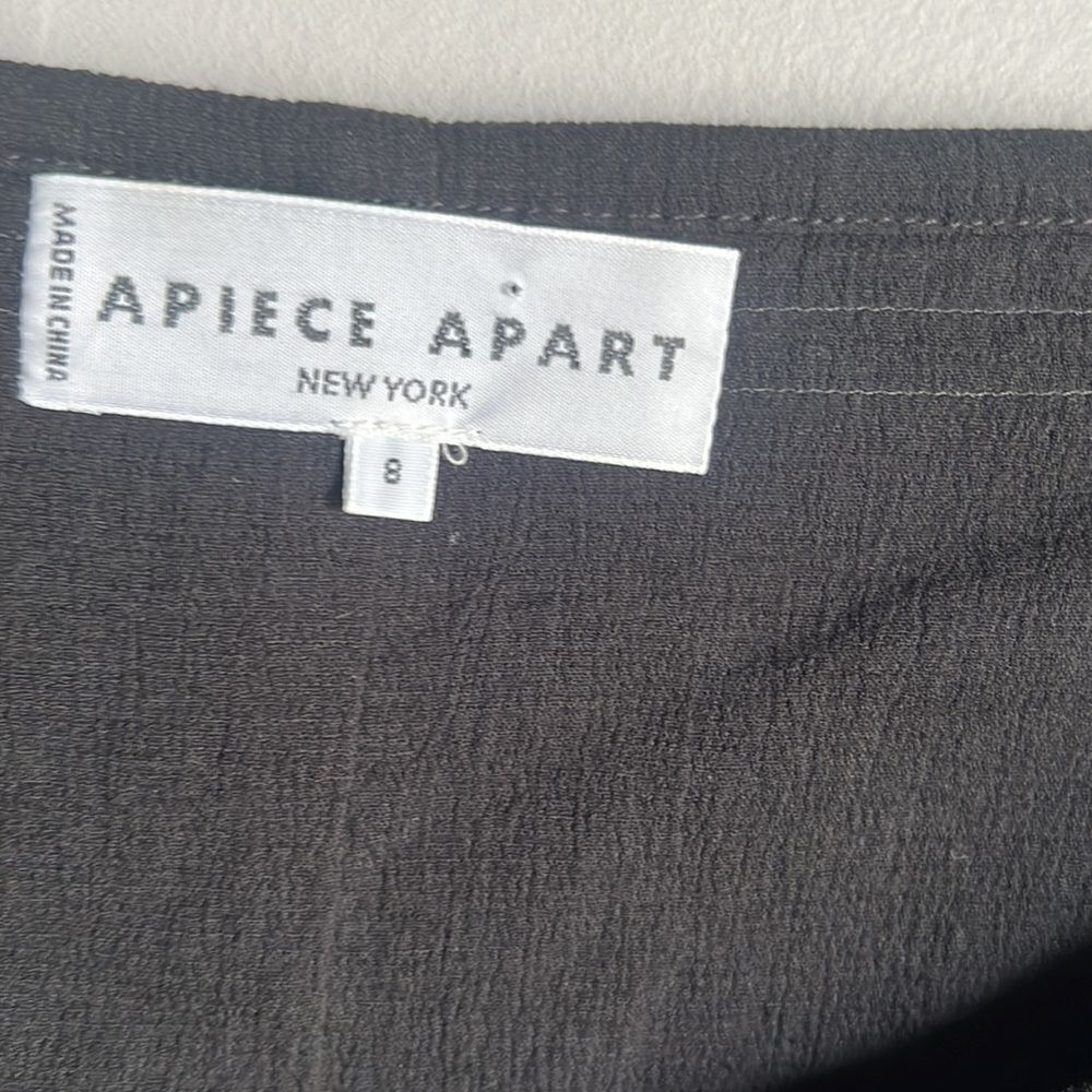 APIECE APART isla BLack Shorts Romper - Picture 7 of 13